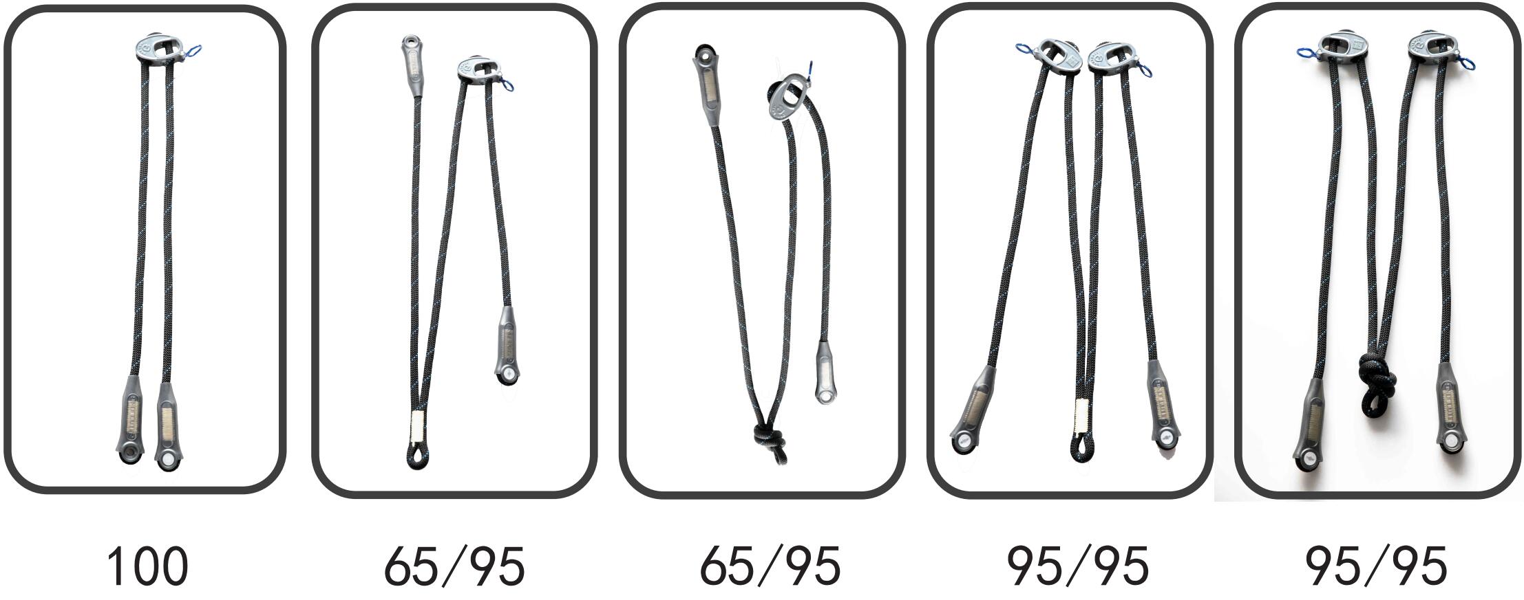 可調節挽索牛尾繩 可調節挽索牛尾繩