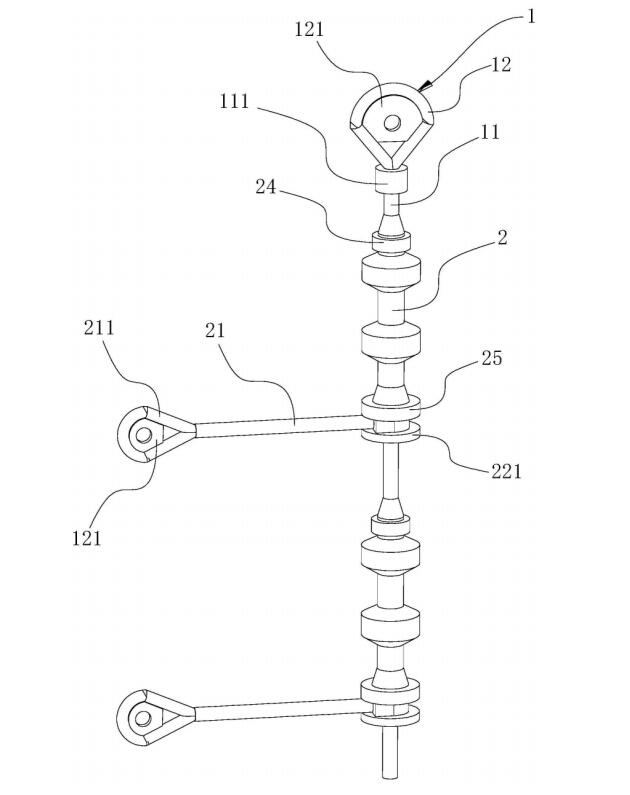 深海儀器懸掛吊拉防扭分支纜繩 深海儀器懸掛吊拉防扭分支纜繩